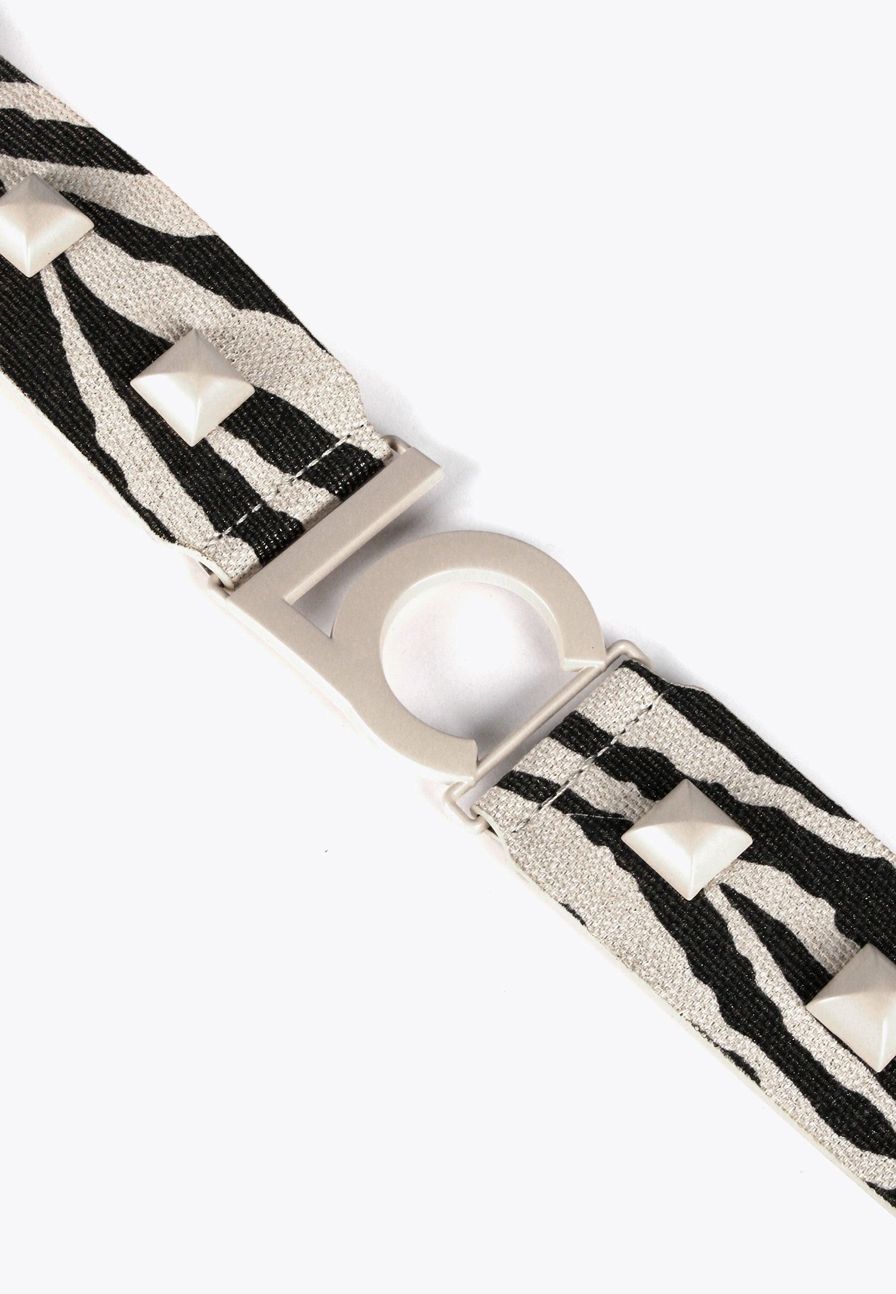 LS2406013-Ecru-Brown-Animal print elastic belt