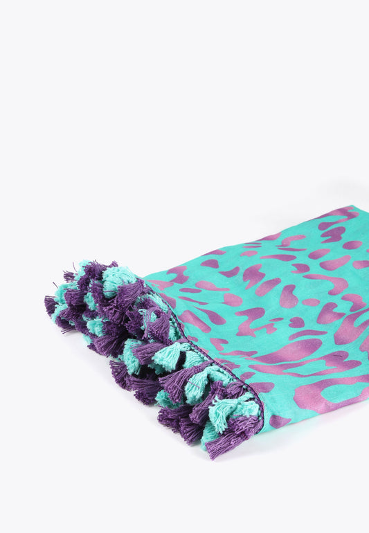 LS2413008-Blue-Lilac-Turquoise animal print pareo