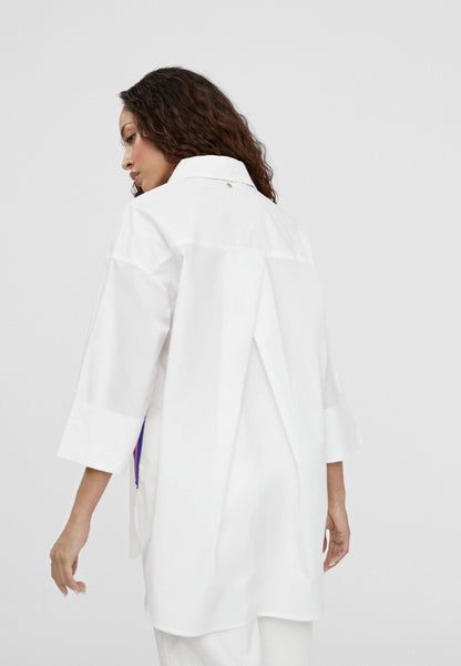 LS2415001-White-Basic cotton shirt