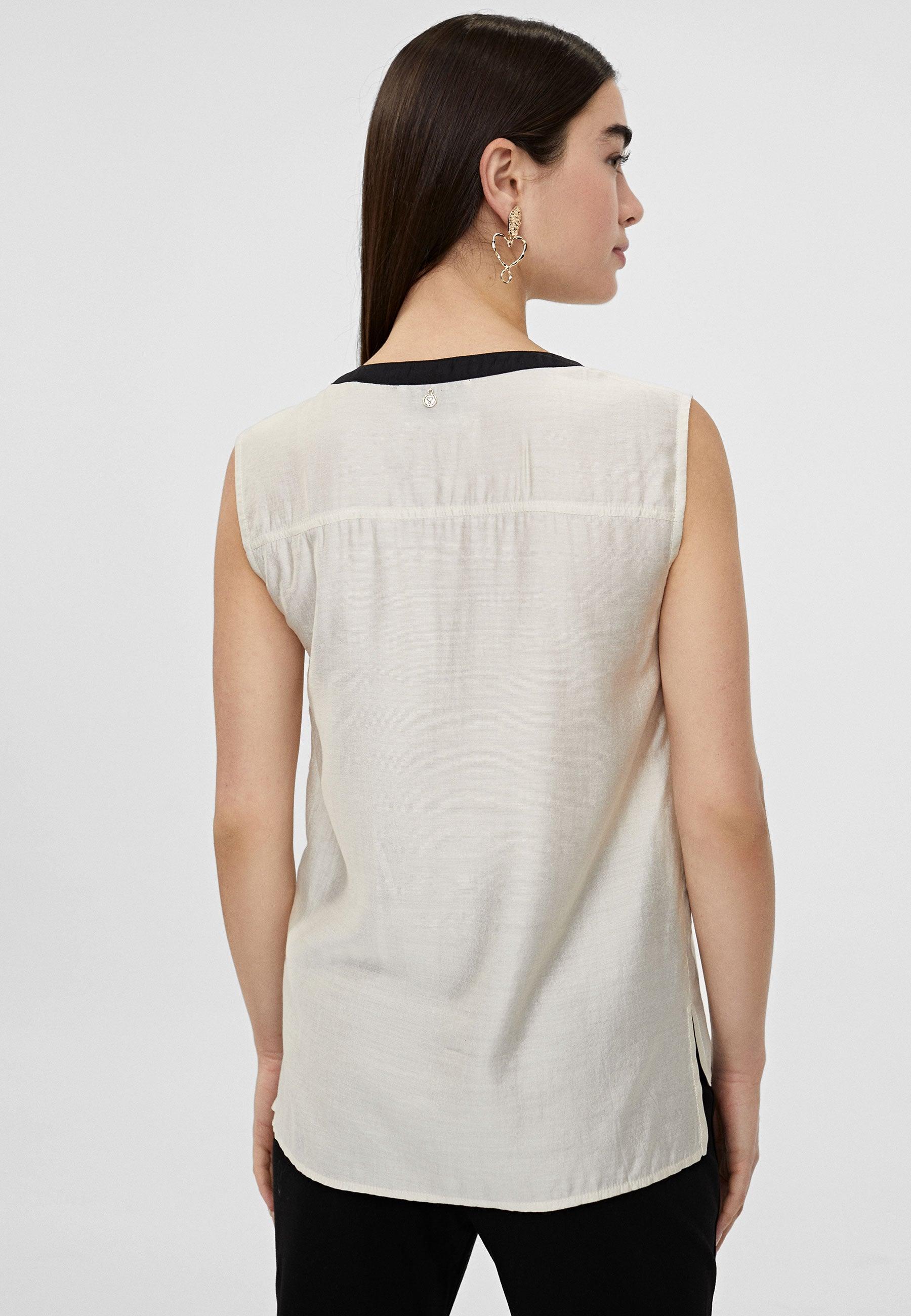 LS2415014-Ecru-Black-Two-tone top with vents