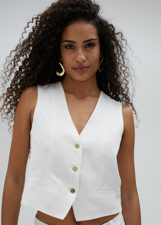 Tencel waistcoat