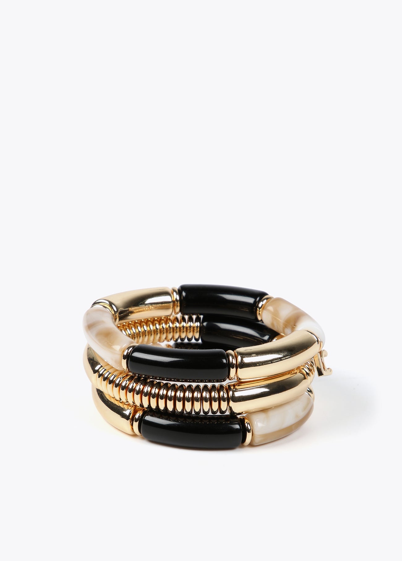 Pack of bracelets with acrylic pieces