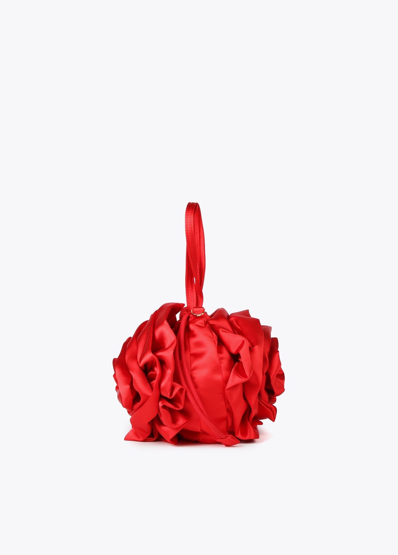 Satin flower bag