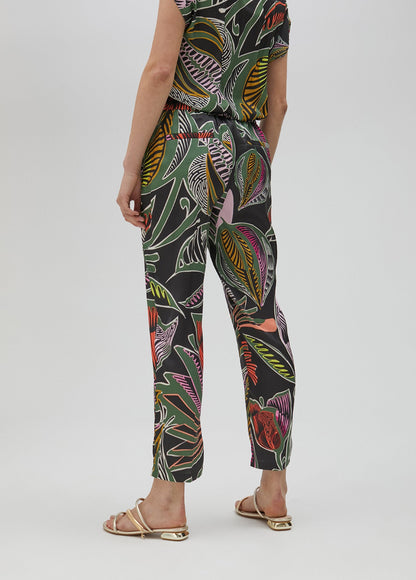 Floral print joggers