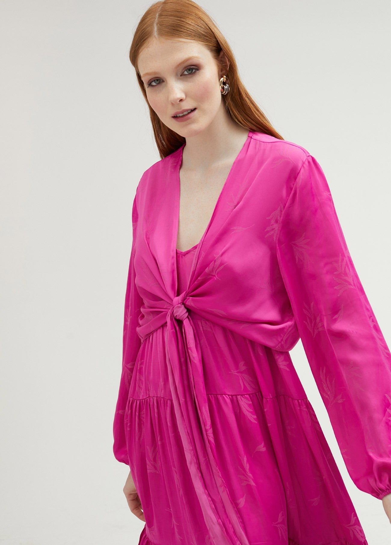 Bolero jacket with knot