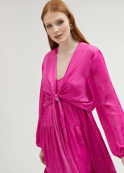 Bolero jacket with knot