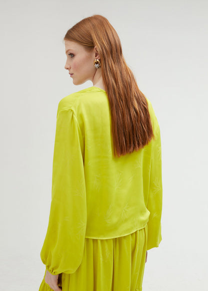 Bolero jacket with knot