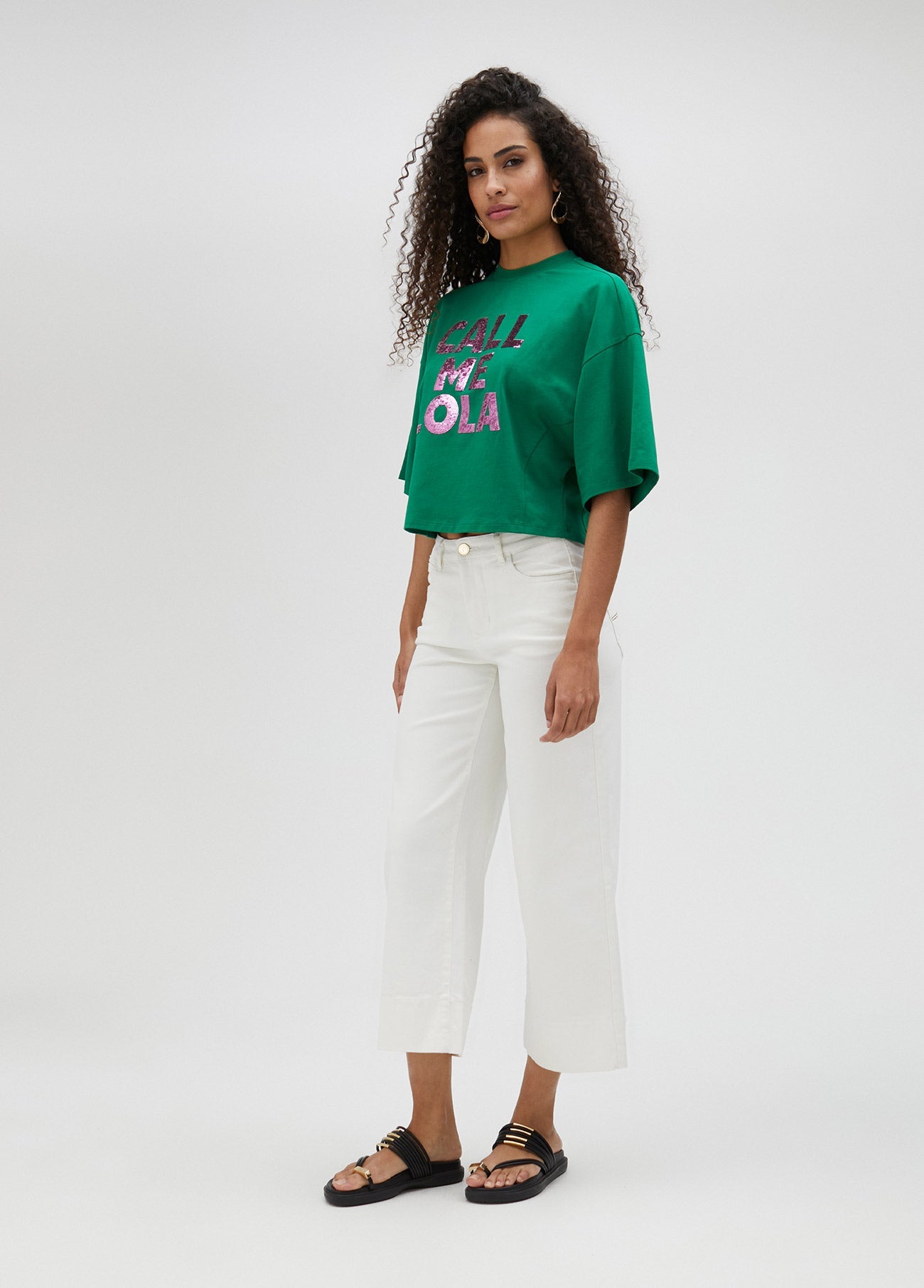 Cropped Lola T-shirt