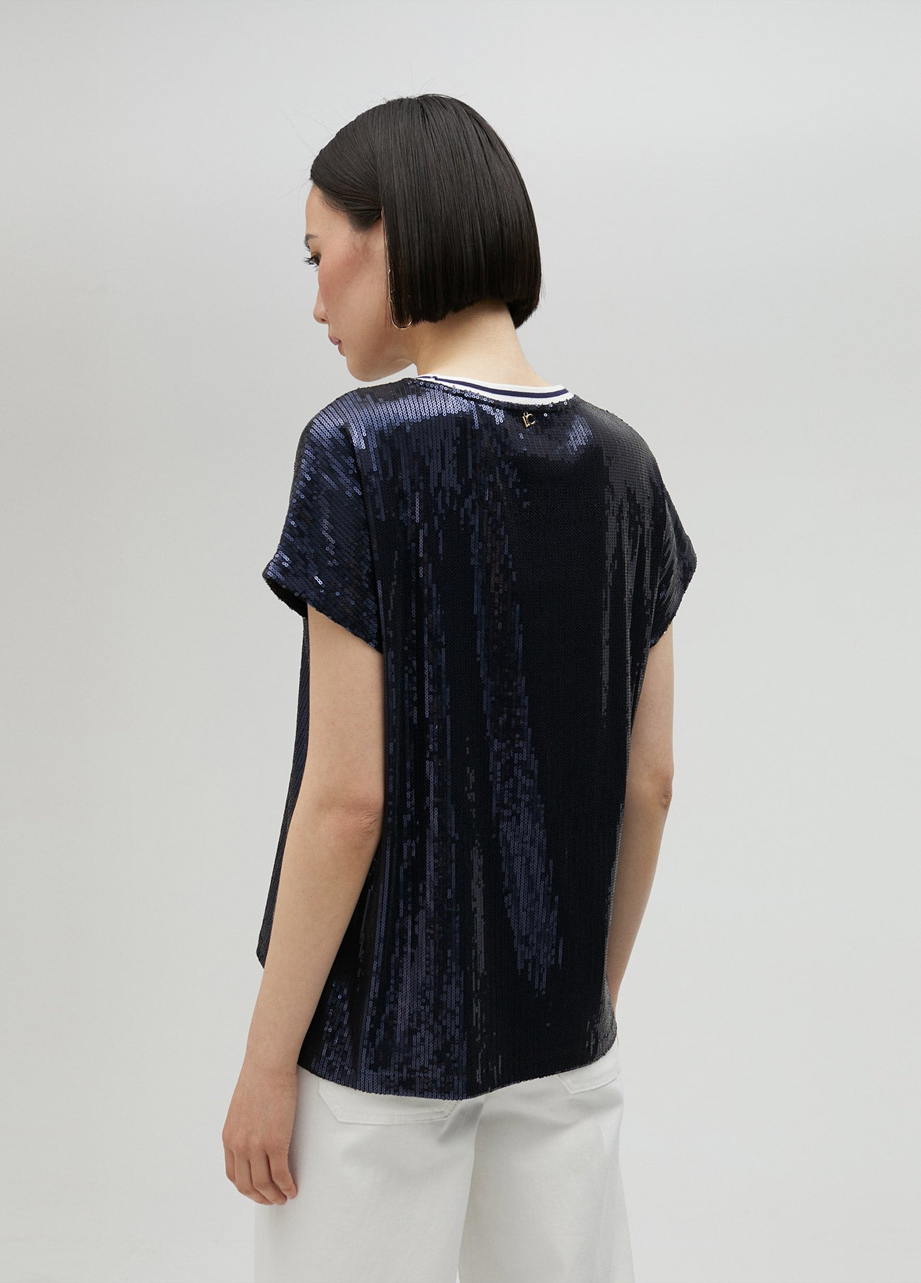 T-shirt with sequinned I’m Not Yours