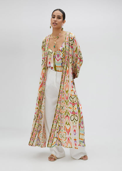 Kimono with kimono sleeves