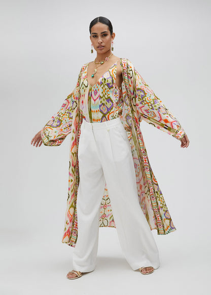 Kimono with kimono sleeves