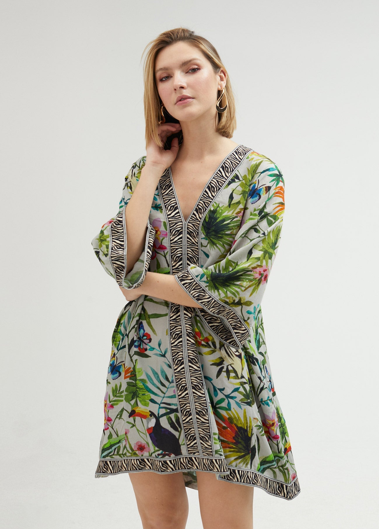 Jungle print Kurta