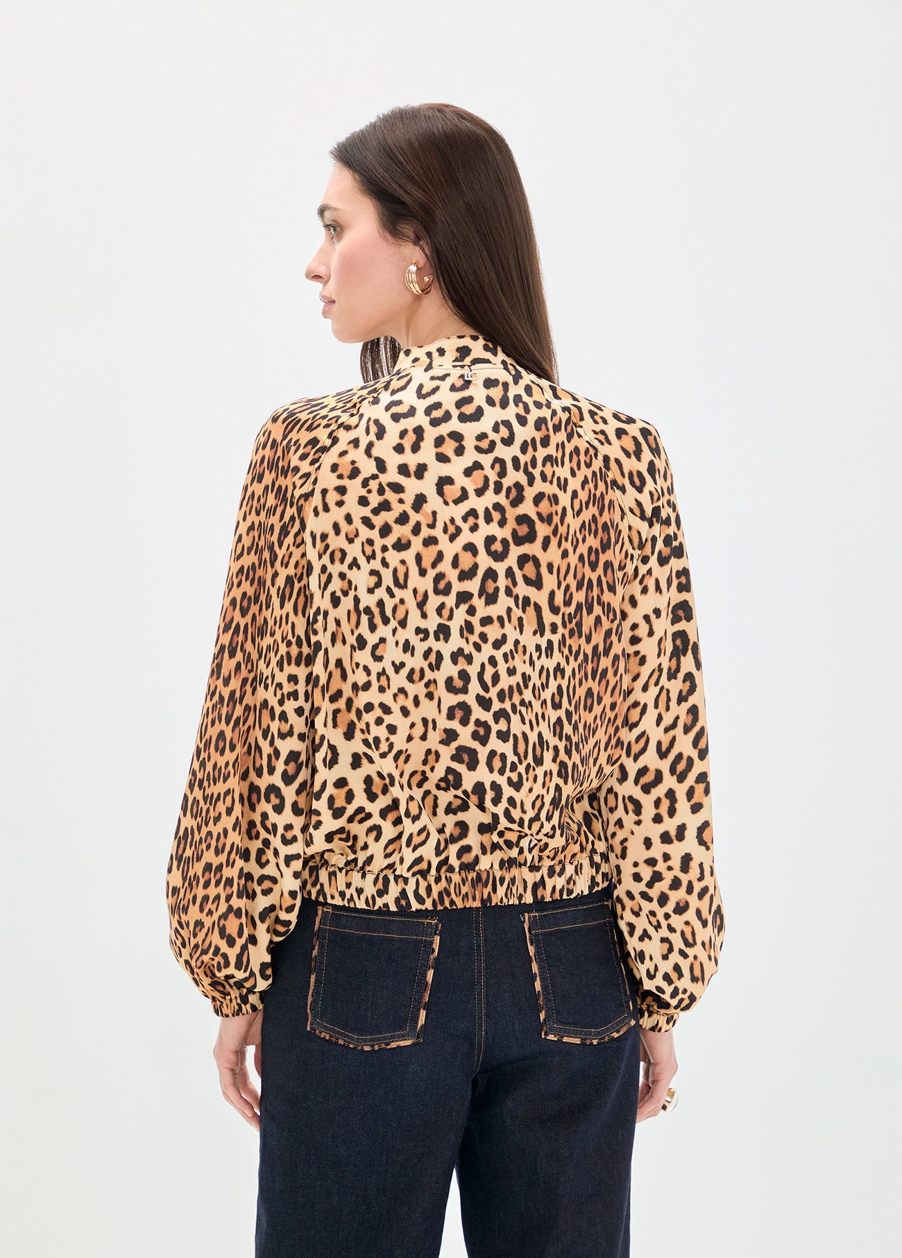 Satin Printed Bomber