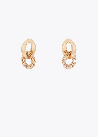 Metal Link Combination Earrings