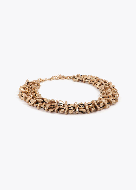 Multi-Strand Beaded Necklace