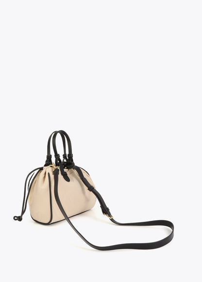 Mini shopper combined nylon and PU