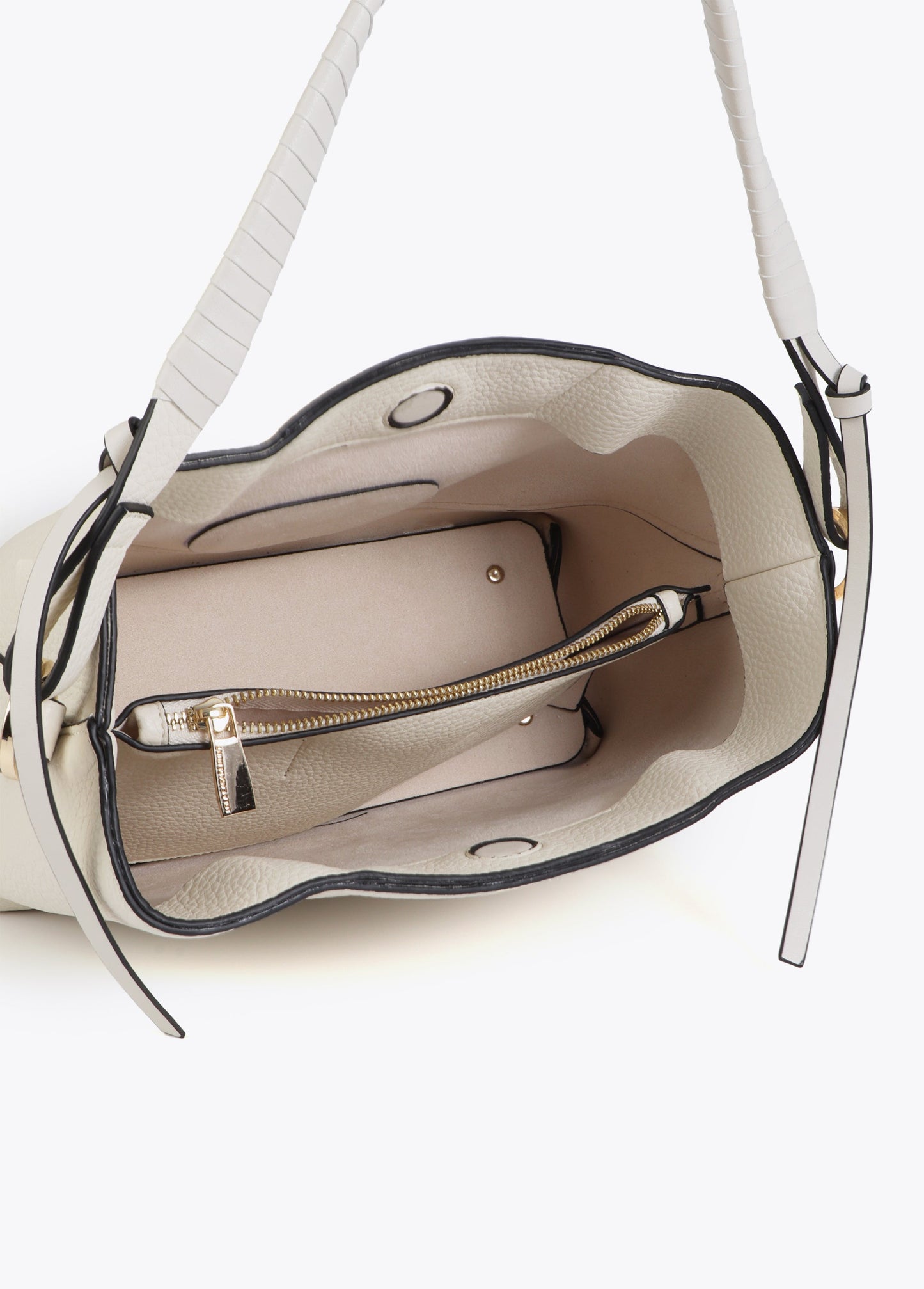 Faux Leather Crossbody Braided Handle and Bow