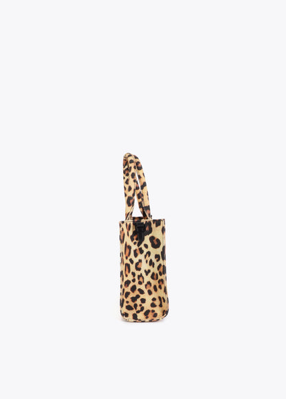 Leopard Print Mini Shopper