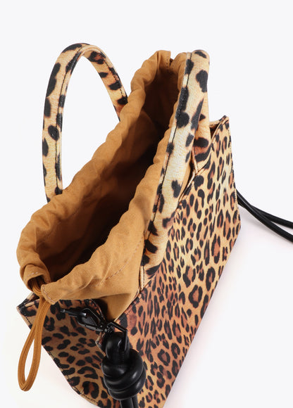 Leopard Print Mini Shopper