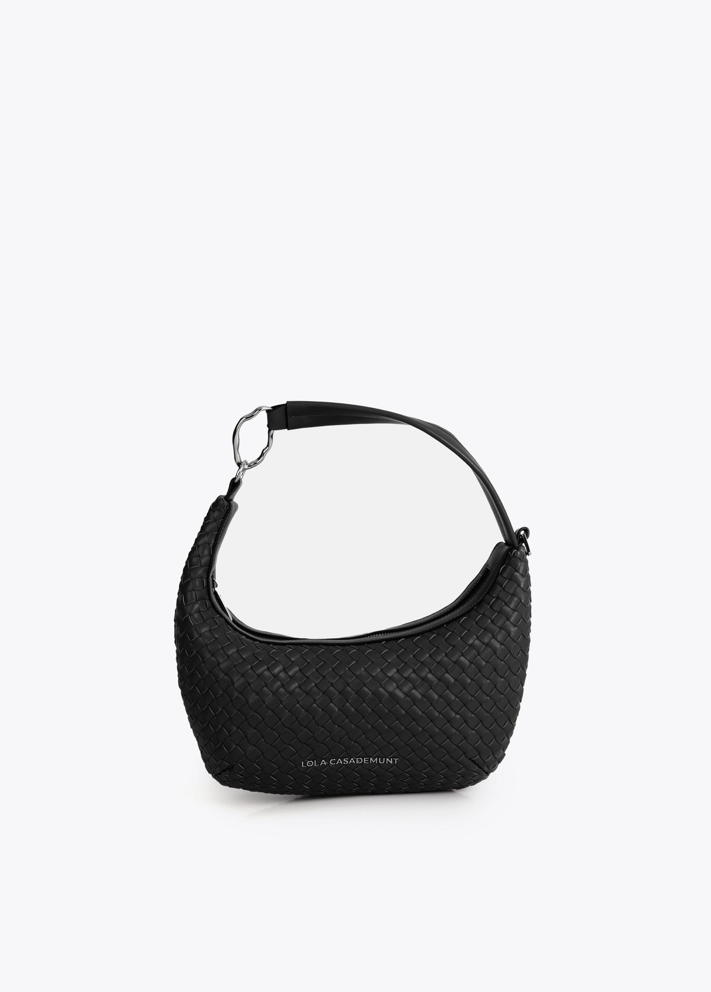 Woven Half Moon Bag