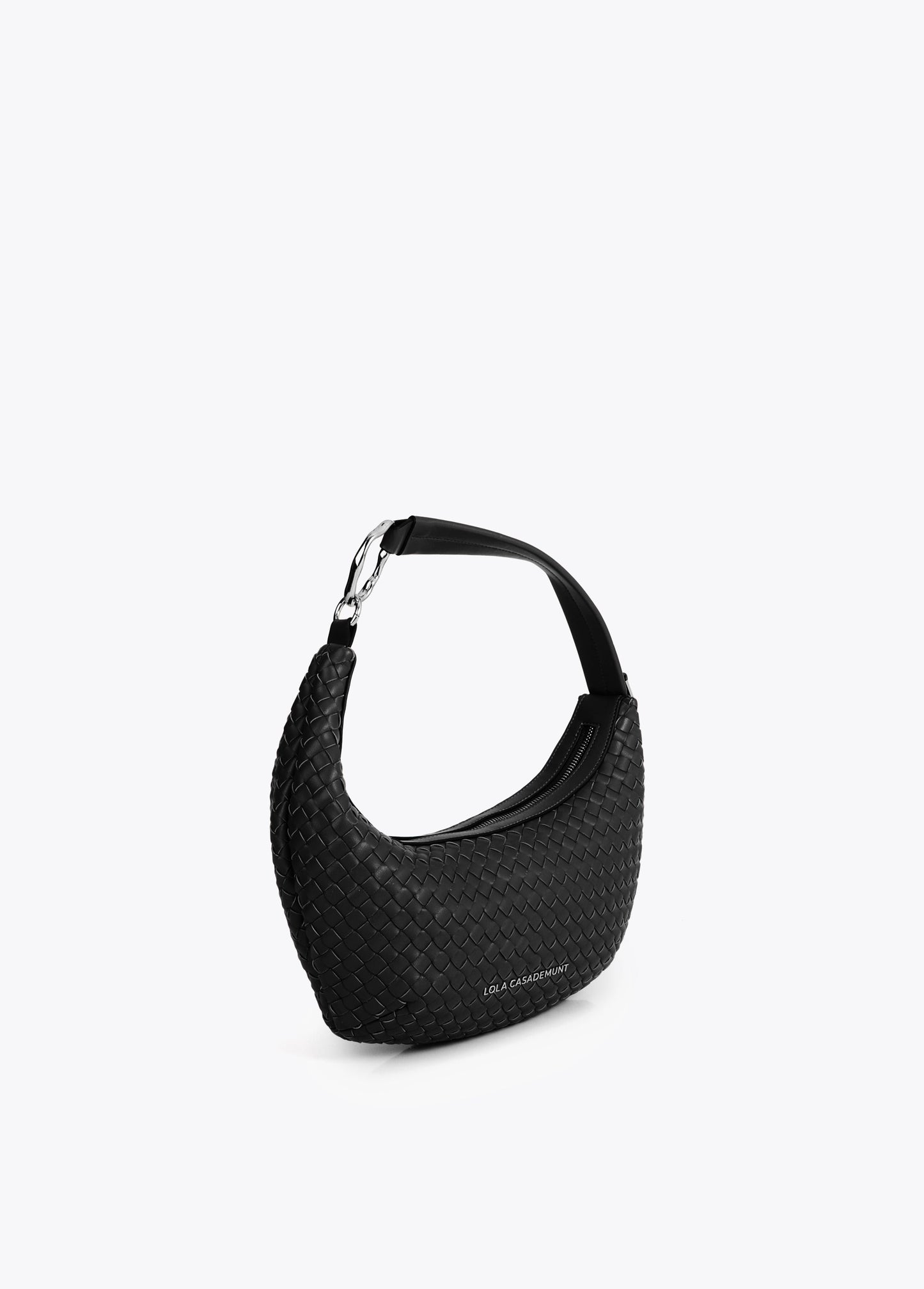 Woven Half Moon Bag