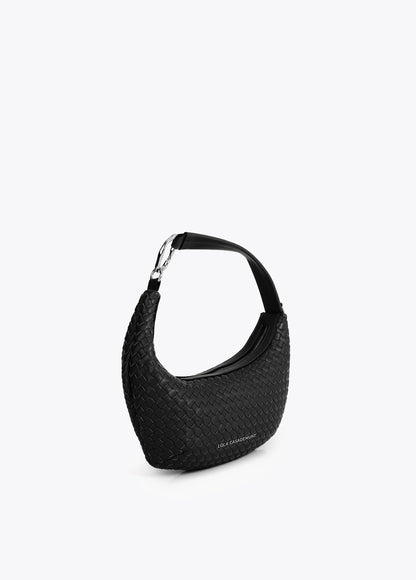 Woven Half Moon Bag