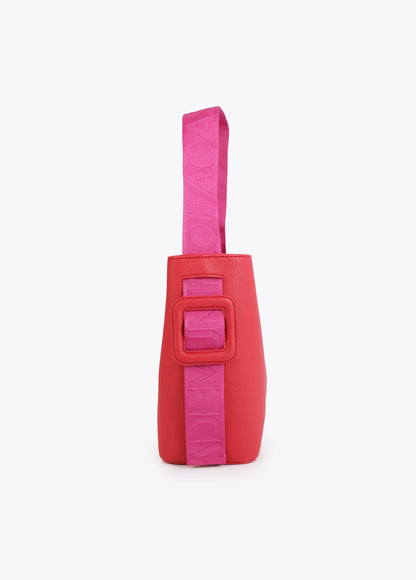 Contrast Handle Nylon Shopper