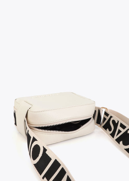 Contrast Strap Nylon Crossbody