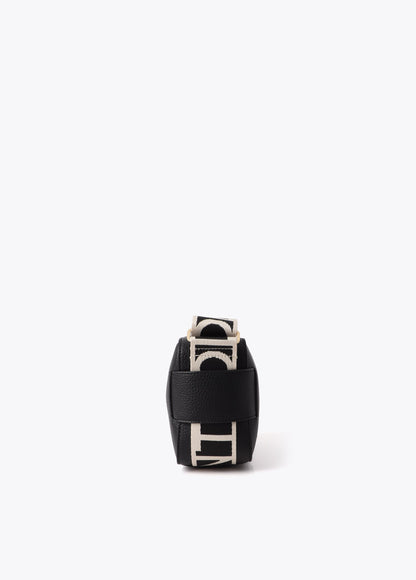 Contrast Strap Nylon Crossbody
