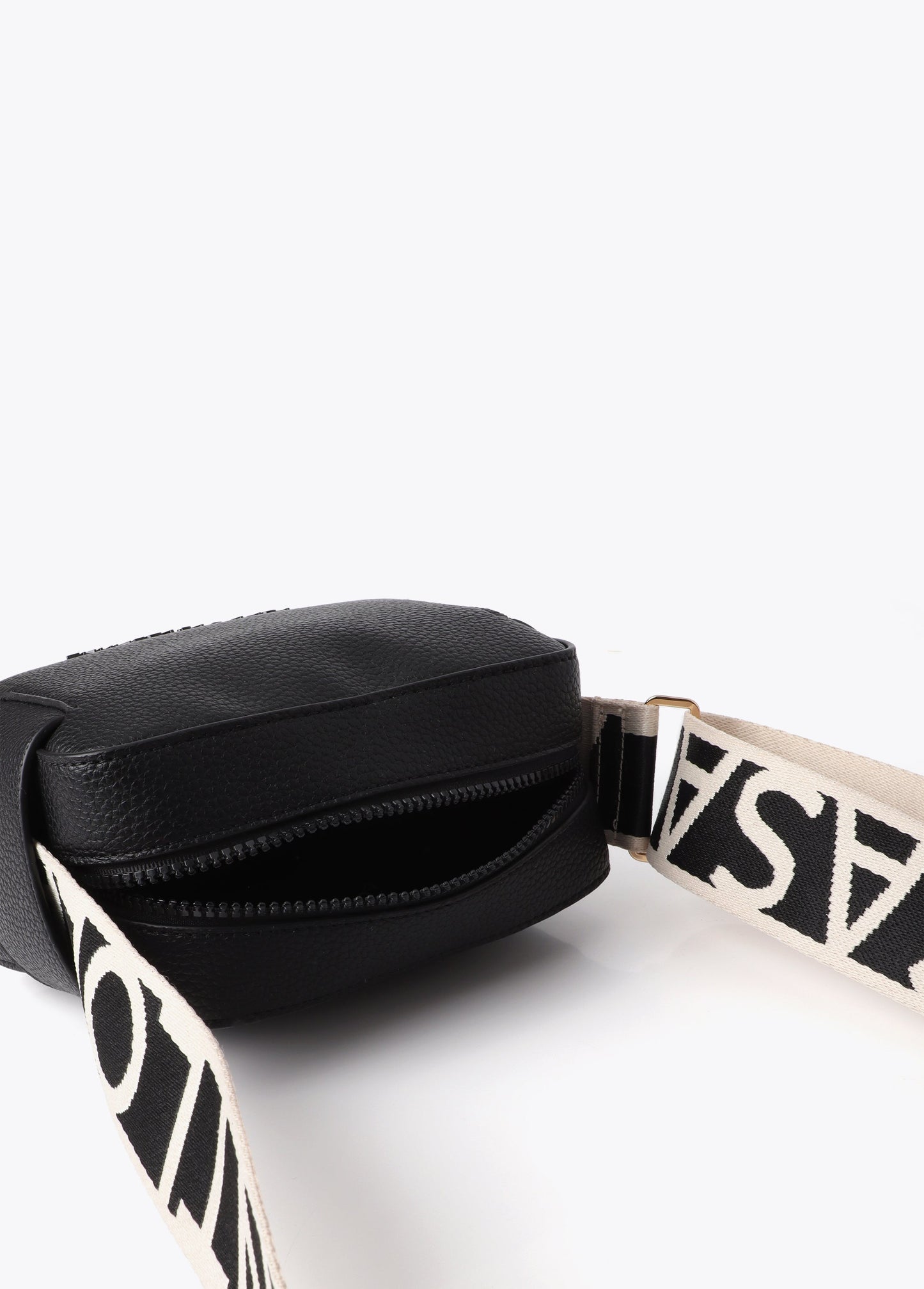 Contrast Strap Nylon Crossbody