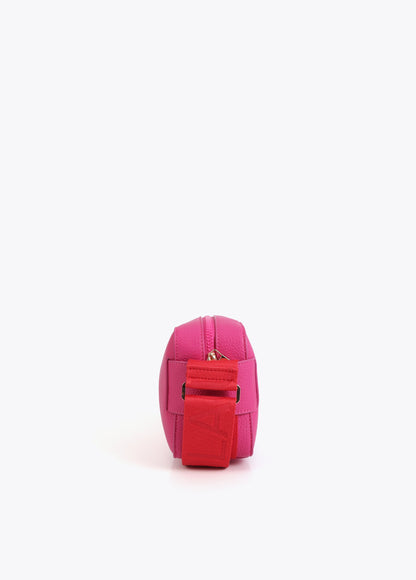 Contrast Strap Nylon Crossbody