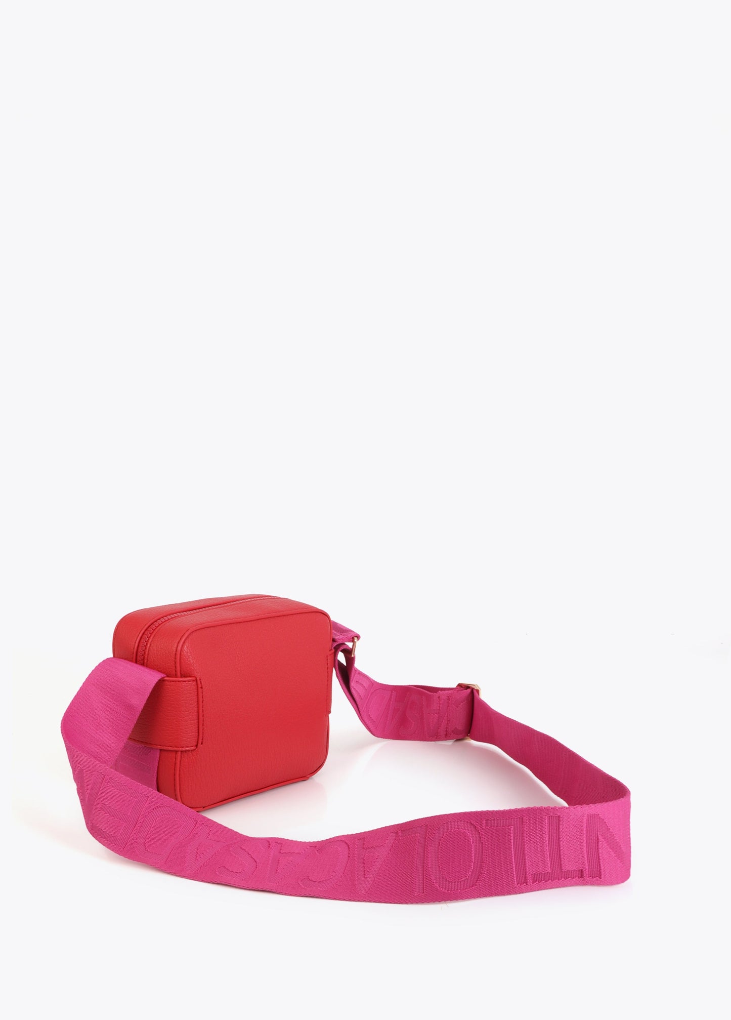 Contrast Strap Nylon Crossbody