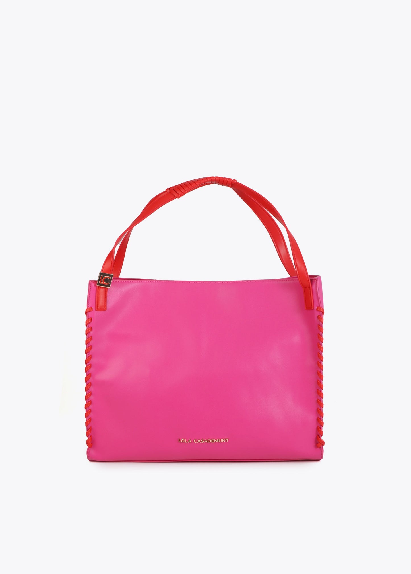 Shopper with Contrasting Braided Detail