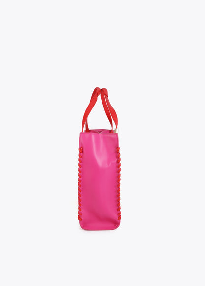 Shopper with Contrasting Braided Detail