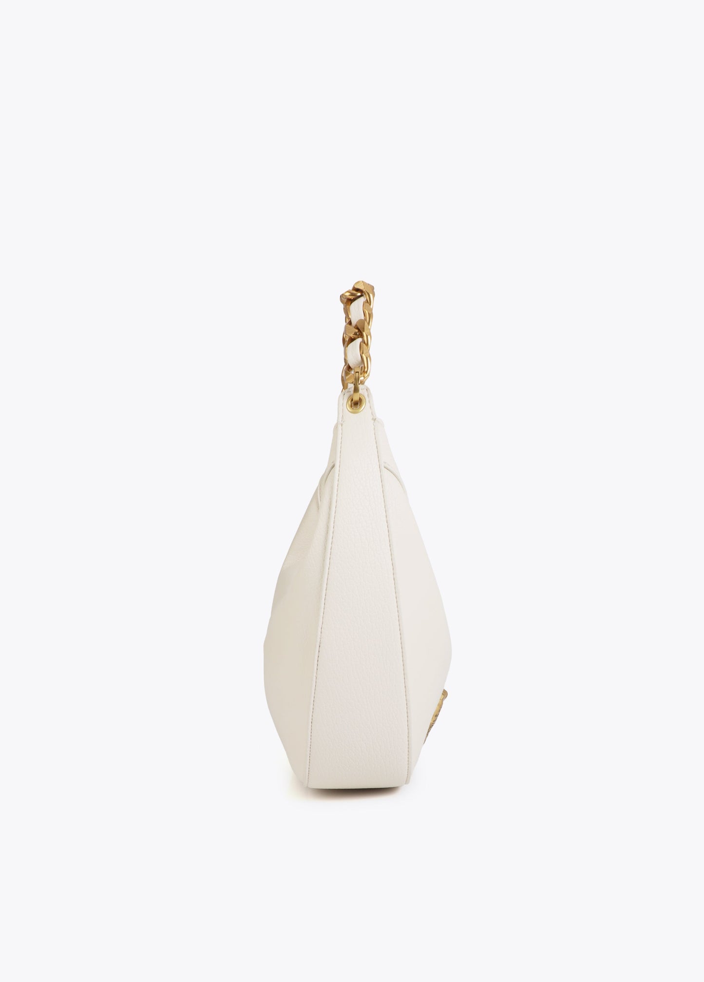 Half Moon Bag with Animal LC and Chain