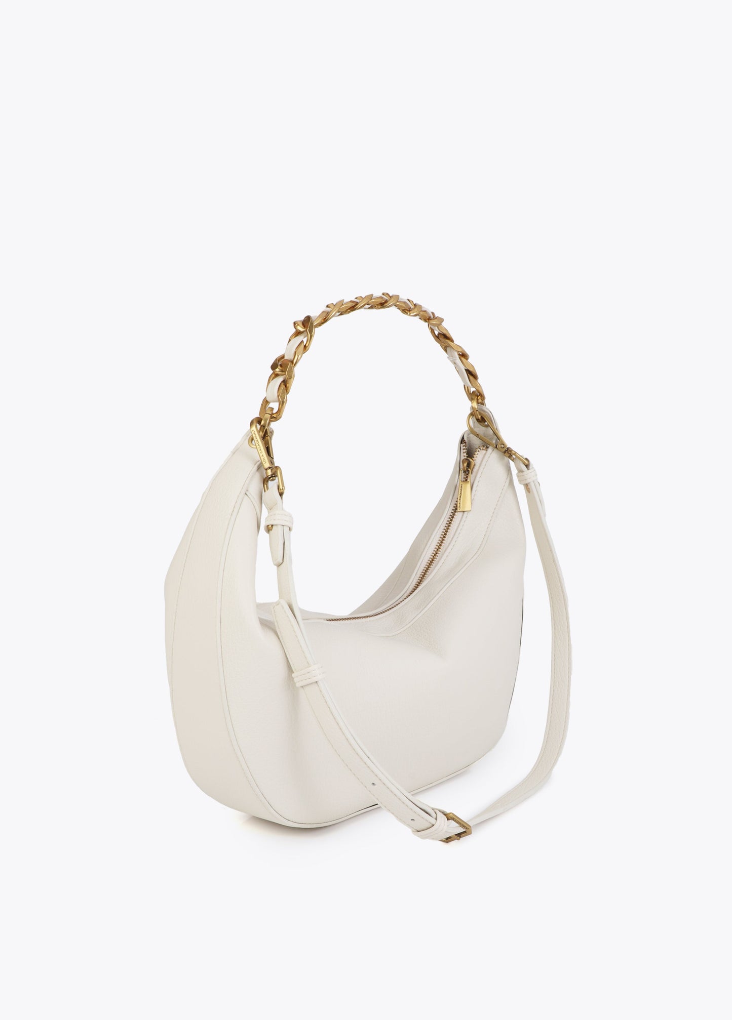 Half Moon Bag with Animal LC and Chain