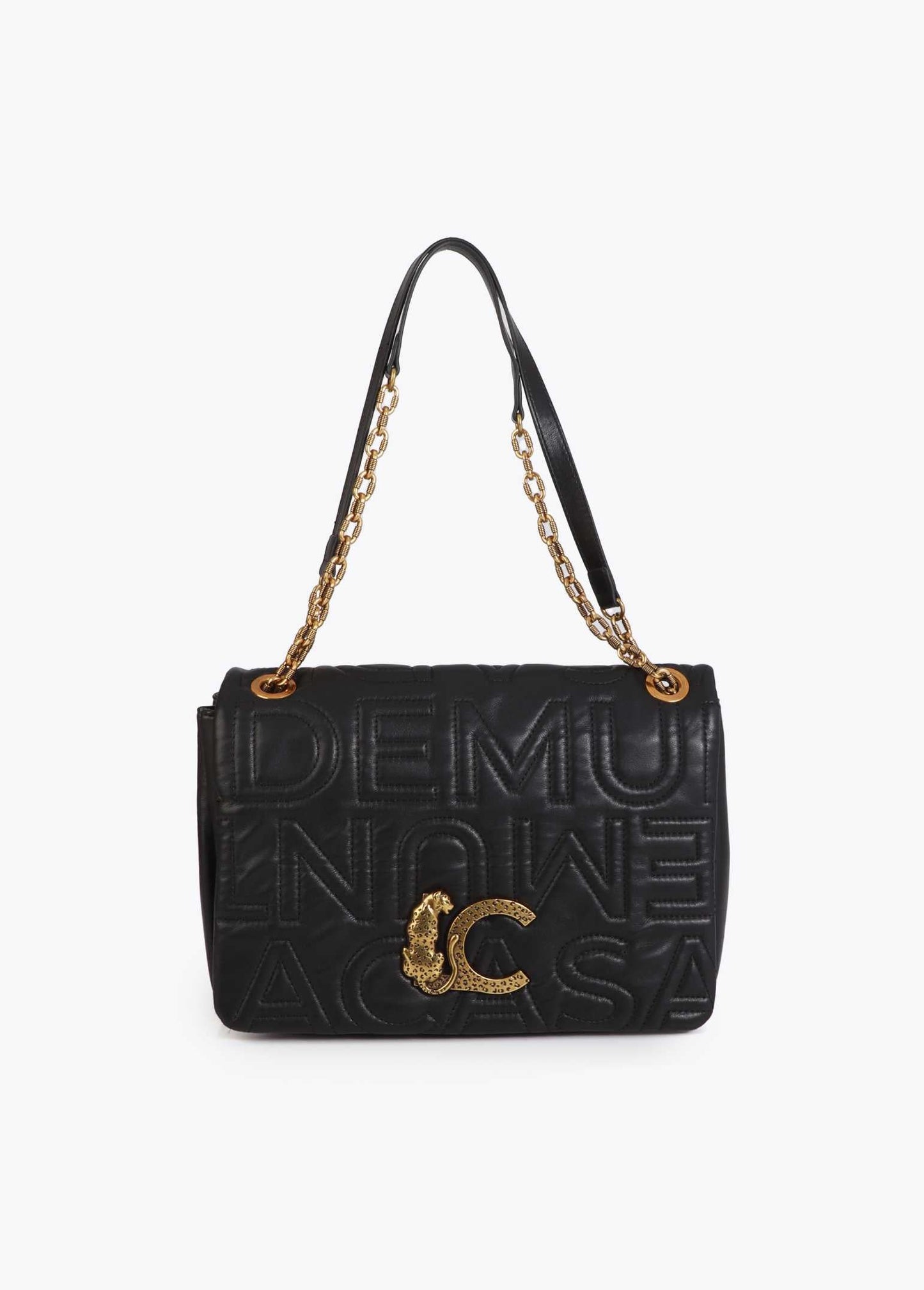Logo Stitched Crossbody Bag