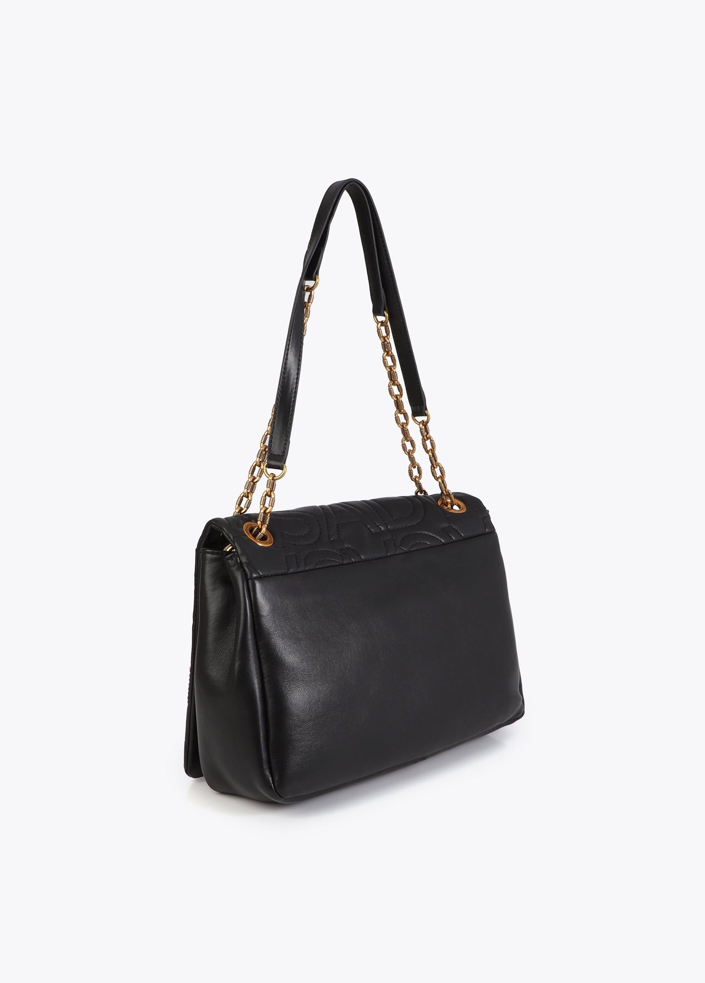 Logo Stitched Crossbody Bag
