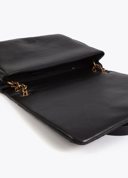 Logo Stitched Crossbody Bag