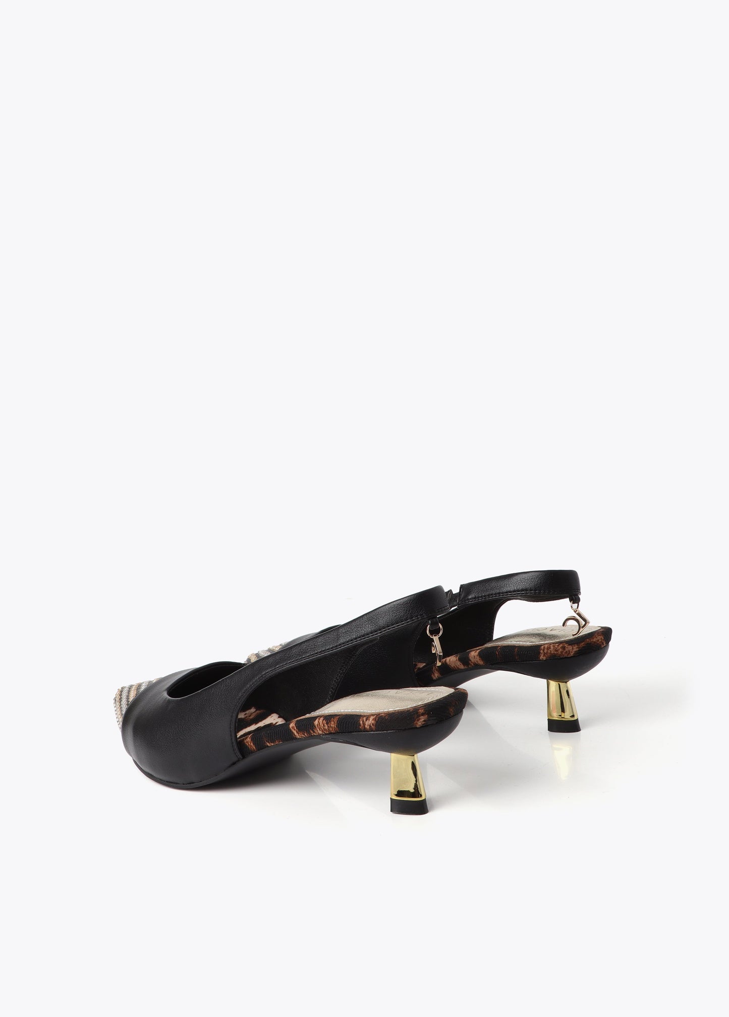 Studded Slingback Heels