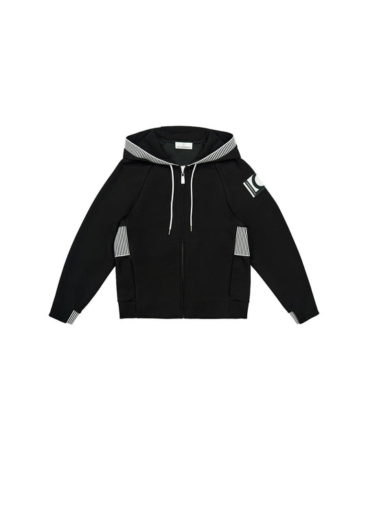 Front Opening Scuba Hoodie