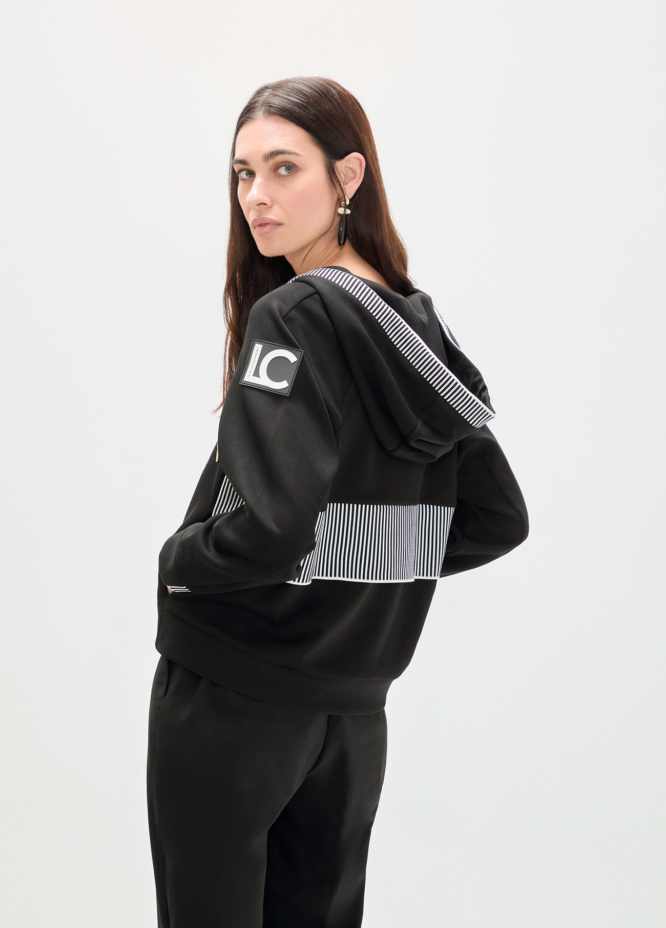 Front Opening Scuba Hoodie