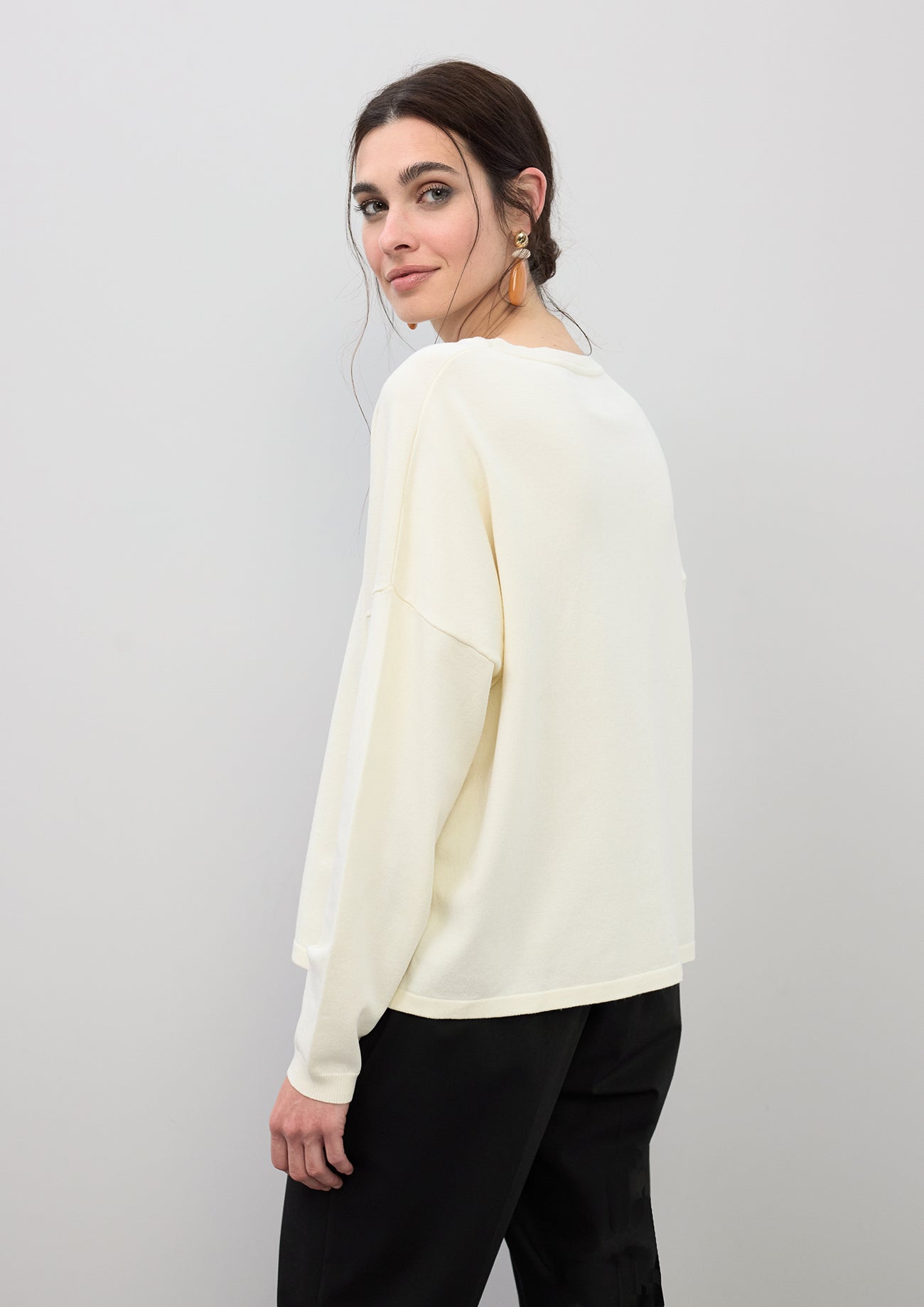 Sweater with Rhinestones