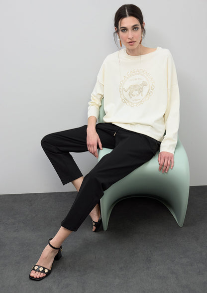 Sweater with Rhinestones