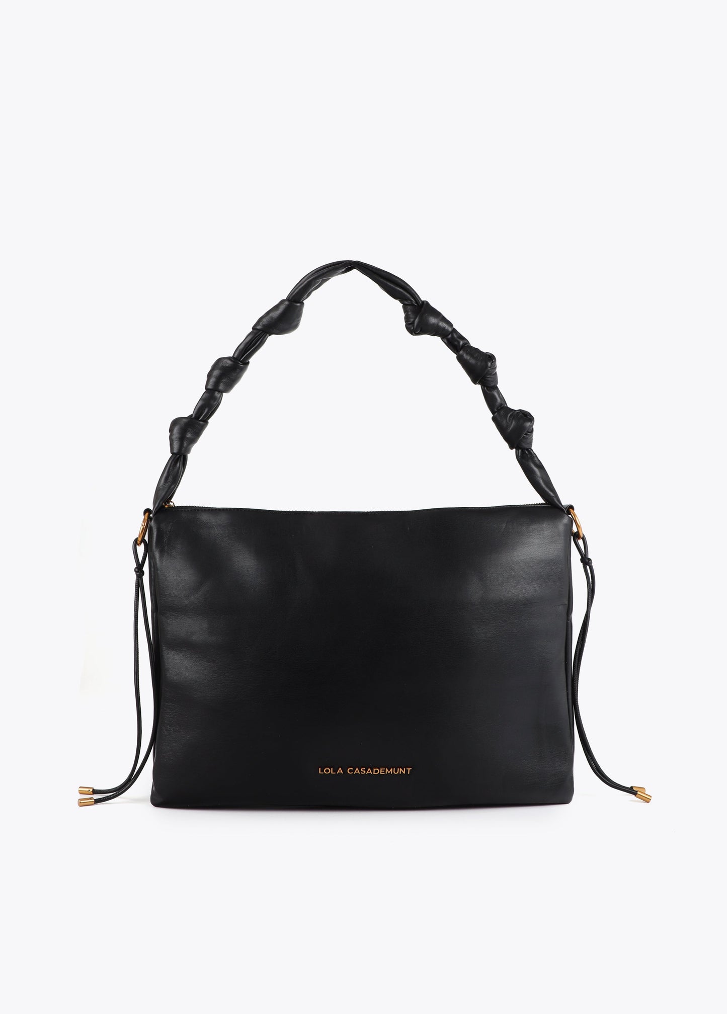Nude Handle Flap Shoulder Bag
