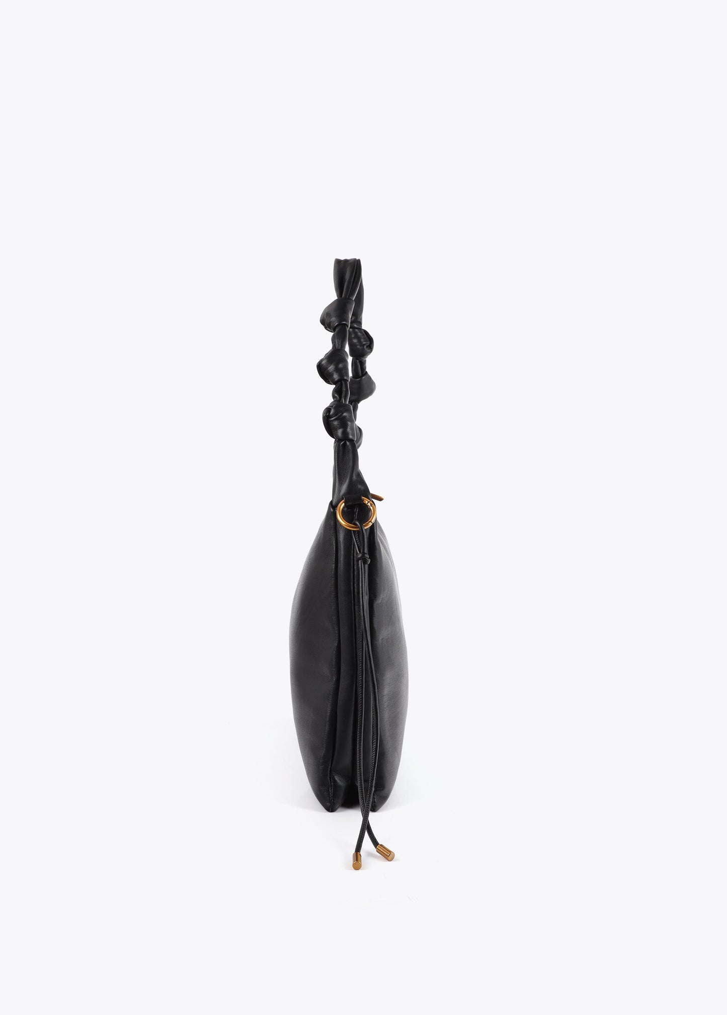 Nude Handle Flap Shoulder Bag