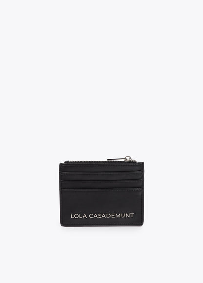 Card Holder with Gold and Silver Studs