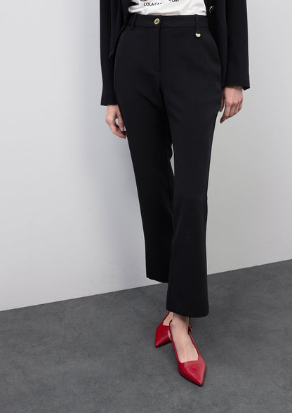 Cropped Flare Pants