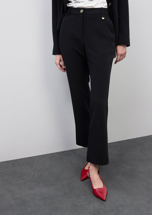 Cropped Flare Pants