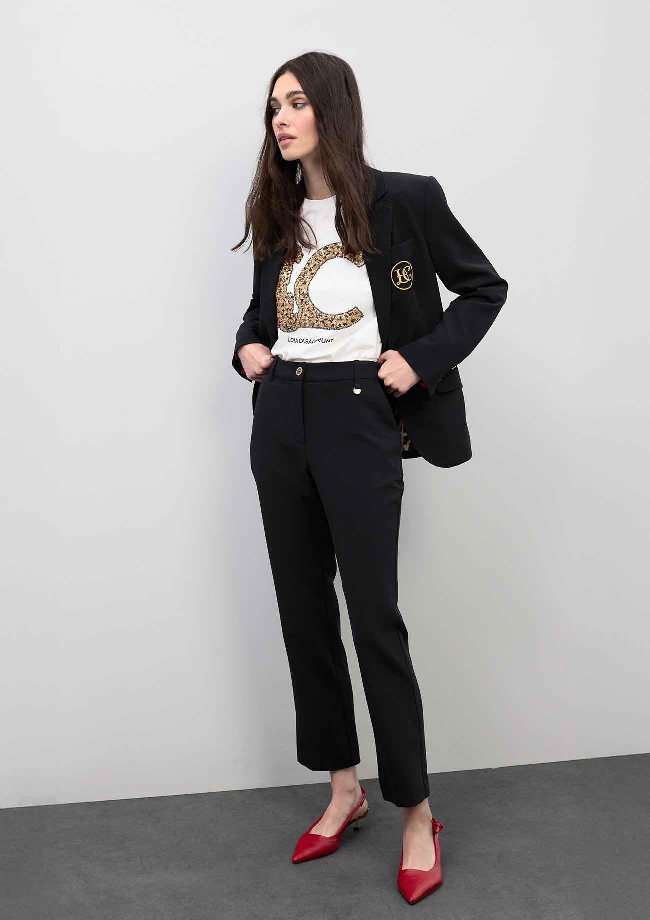 Cropped Flare Pants